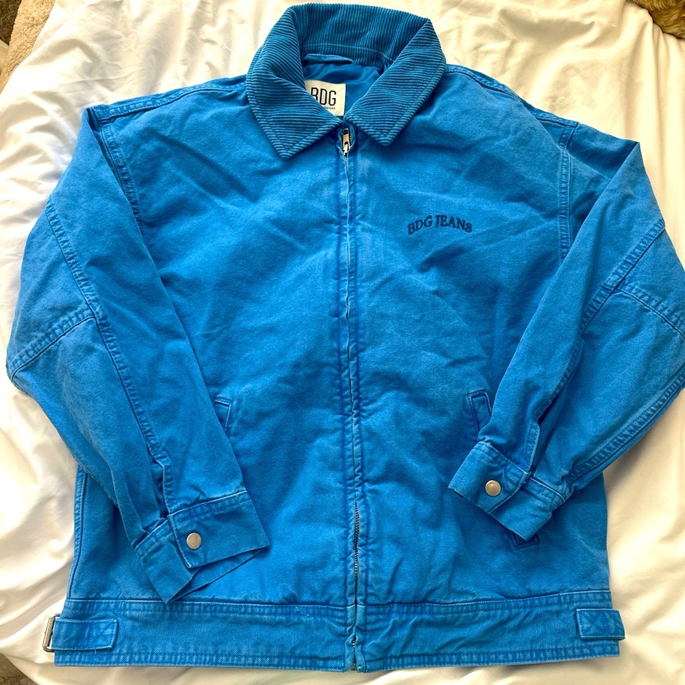 Urban Outfitters small blue barn coat